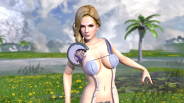 Картинка 3д+графика фантазия+ fantasy фон взгляд девушка