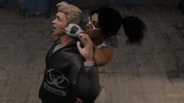 Картинка 3д+графика фантазия+ fantasy фон взгляд девушка