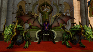 Картинка 3д+графика существа+ creatures фон взгляд девушка