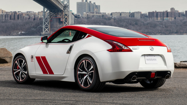Обои картинки фото nissan 370z 50th anniversary 2020 , us, автомобили, nissan, datsun, 370z, 50th, anniversary, 2020, крутой, легендарный, японский, автомобиль, славиться, тем, что, его, берут, для, тюнинга, дрифта, дрэг, рейсинга, и, много, ещё, чего