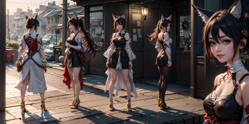 Картинка аниме животные +существа нейросети графика нейроарт ai art нейронные сети рисунки нейро искусство