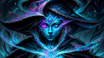 Картинка фэнтези маги +волшебники нейросети графика нейроарт ai art нейронные сети рисунки нейро искусство