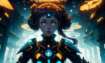 Картинка аниме оружие +техника +технологии нейросети графика нейроарт ai art нейронные сети рисунки нейро искусство