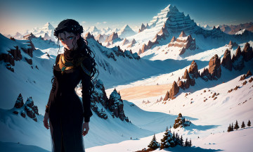 Картинка аниме пейзажи +природа нейросети графика нейроарт ai art нейронные сети рисунки нейро искусство