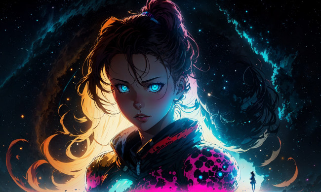 Обои картинки фото аниме, магия,  колдовство,  halloween, нейросети, графика, нейроарт, ai, art, нейронные, сети, рисунки, нейро, искусство