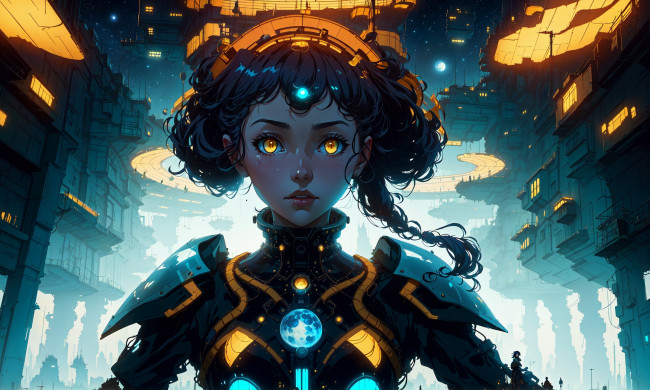 Обои картинки фото аниме, оружие,  техника,  технологии, нейросети, графика, нейроарт, ai, art, нейронные, сети, рисунки, нейро, искусство