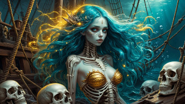 обоя фэнтези, нежить, нейросети, графика, нейроарт, ai, art, нейронные, сети, рисунки, нейро, искусство, нейрографика, graphics, neuroart, neural, networks, drawings, neuro, neurography