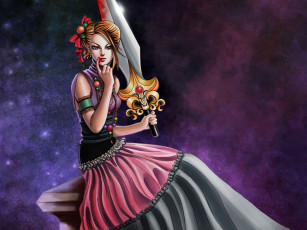 Картинка фэнтези девушки