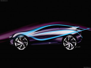 Картинка mazda kazamai concept 2008 автомобили 3д