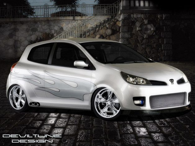 Обои картинки фото автомобили, renault