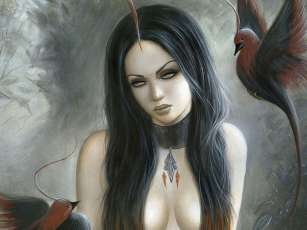 Обои картинки фото фэнтези, девушки