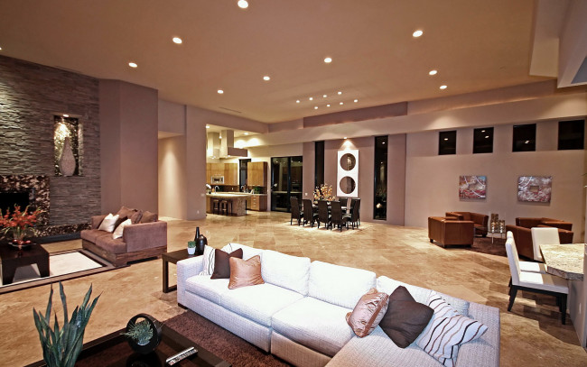 Обои картинки фото интерьер, гостиная