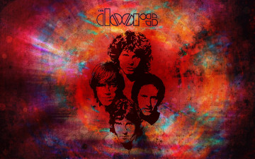 обоя музыка, the, doors, рок-группа