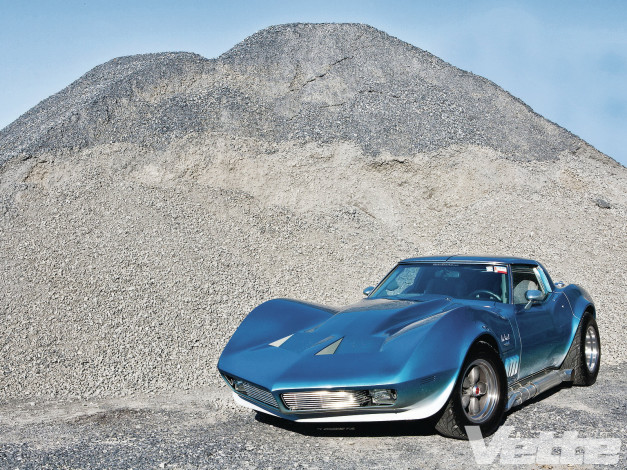 Обои картинки фото 1976, maco, shark, ii, repro, mako, автомобили, corvette