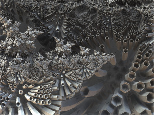 Картинка 3д графика fractal фракталы фон узор цвета