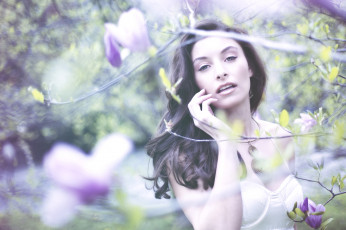 Картинка -Unsort+Брюнетки+Шатенки девушки unsort брюнетки шатенки магнолия настроение романтика