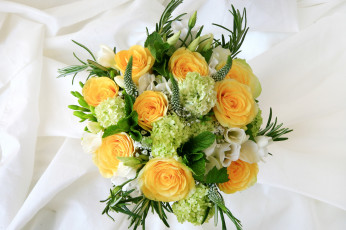 Картинка цветы букеты композиции гортензия розы эустома