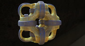 Картинка 3д графика abstract абстракции фигура