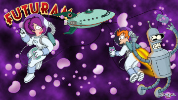 Картинка futurama мультфильмы футурама