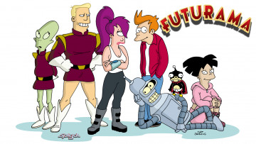 Картинка futurama мультфильмы футурама