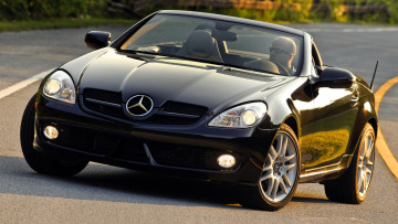 Картинка mercedes slk автомобили benz германия легковые двигатели автобусы mercedes-benz подразделение daimler ag грузовики