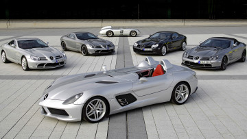 Картинка mercedesslr автомобили mercedes benz mercedes-benz подразделение daimler ag двигатели автобусы грузовики легковые германия