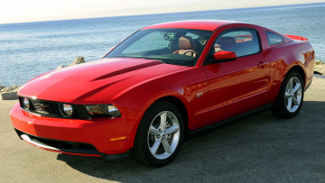 Картинка mustang gt автомобили ford motor company культовый автомобиль сша