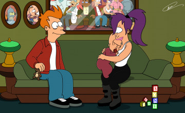 Картинка futurama мультфильмы футурама