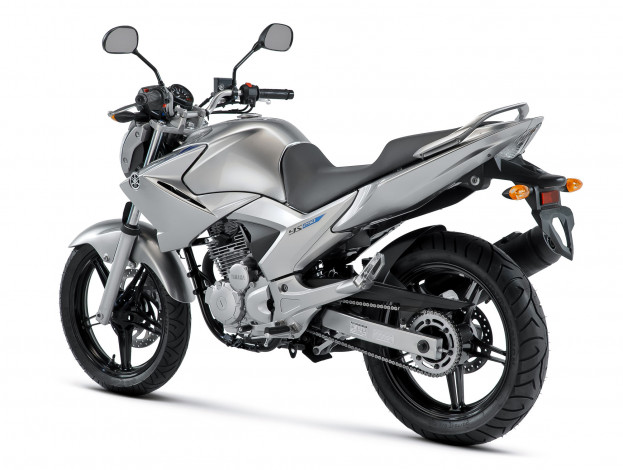 Обои картинки фото мотоциклы, yamaha, 2013, fazer, 250, blue, flex
