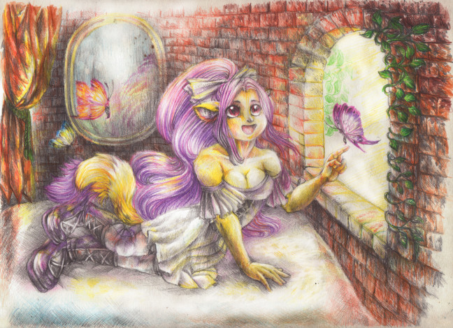 Обои картинки фото рисованные, животные, сказочные, мифические, рисунок