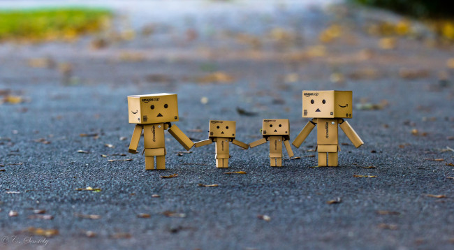 Обои картинки фото разное, данбо, danboard, семья