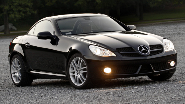 Обои картинки фото mercedes, slk, автомобили, benz, двигатели, автобусы, грузовики, легковые, подразделение, daimler, ag, mercedes-benz, германия