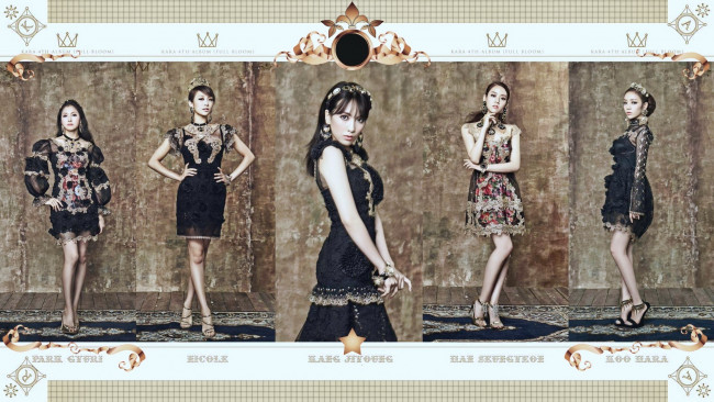 Обои картинки фото музыка, kara, южная, корея, kpop, девушки, азиатки