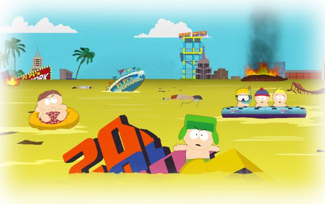 Обои картинки фото south, park, мультфильмы, южный, парк