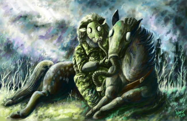 Обои картинки фото рисованные, животные, сказочные, мифические, рисунок