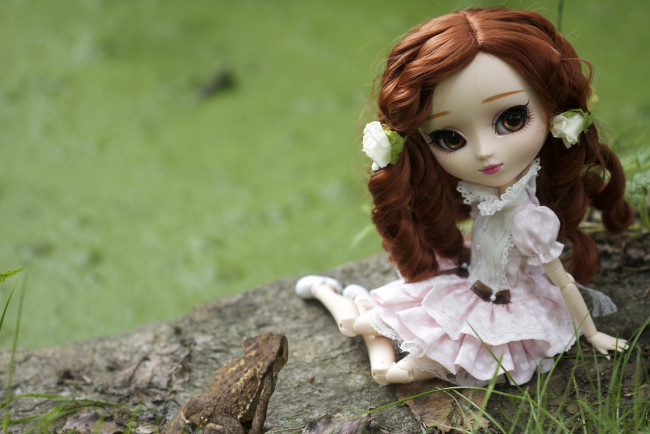 Обои картинки фото разное, игрушки, кукла