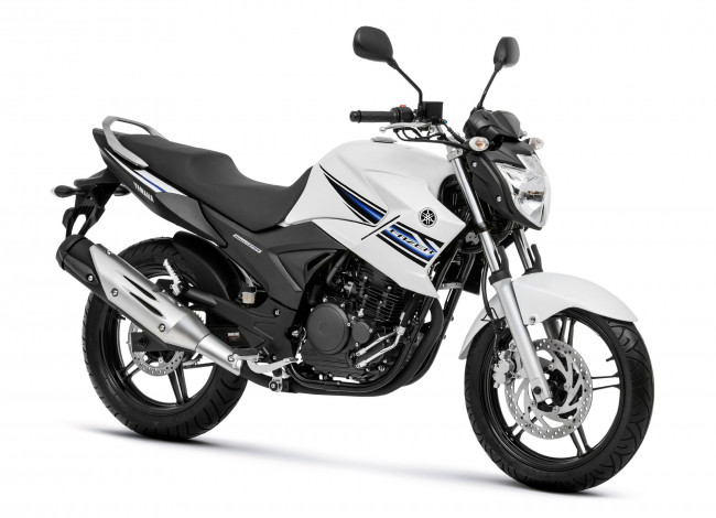 Обои картинки фото мотоциклы, yamaha, 2014, fazer, 250, blue, flex