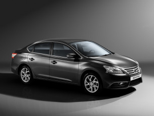 Картинка автомобили nissan datsun 2014г b17 ru-spec sentra темный