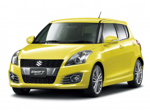 Картинка автомобили suzuki swift sport 5-door jp-spec желтый
