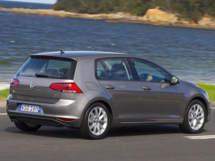 Картинка автомобили volkswagen golf tsi bluemotion 5-door au-spec typ 5g 2013г