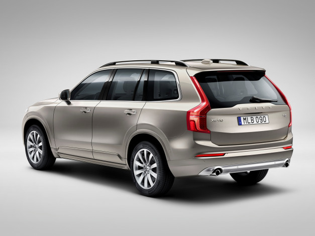 Обои картинки фото автомобили, volvo, 2014г, t5, светлый, xc90