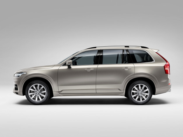 Обои картинки фото автомобили, volvo, 2014г, t5, светлый, xc90
