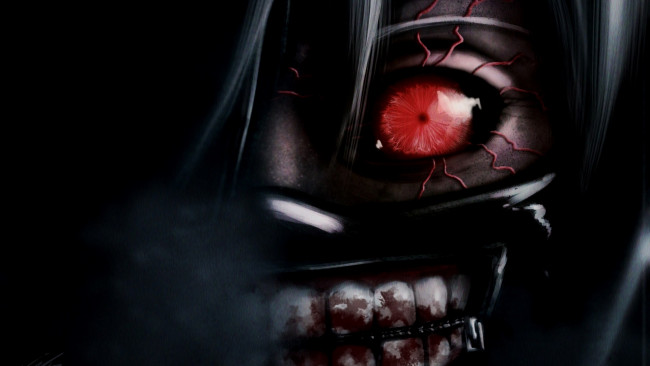 Обои картинки фото аниме, tokyo ghoul, гуль, монстр, парень, kaneki, ken