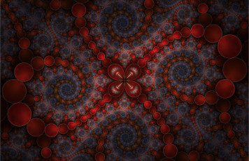 Картинка 3д+графика фракталы+ fractal цвета фон узор