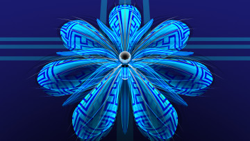 Картинка 3д+графика цветы+ flowers лепестки фон