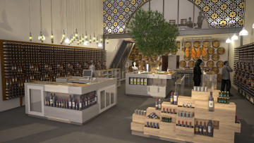 Картинка 3д+графика реализм+ realism супермаркет