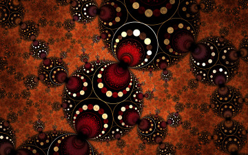 Картинка 3д+графика фракталы+ fractal узор фон цвета