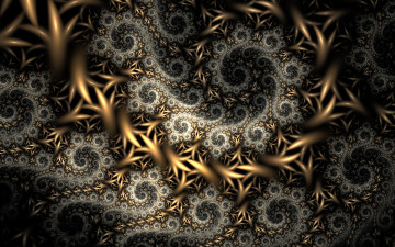 Картинка 3д+графика фракталы+ fractal узор фон цвета
