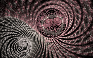 Картинка 3д+графика фракталы+ fractal узор фон цвета