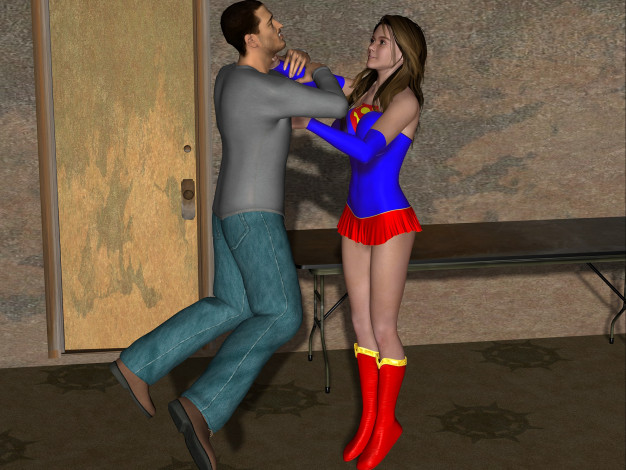 Обои картинки фото 3д графика, фантазия , fantasy, девушка, взгляд, фон, мужчина